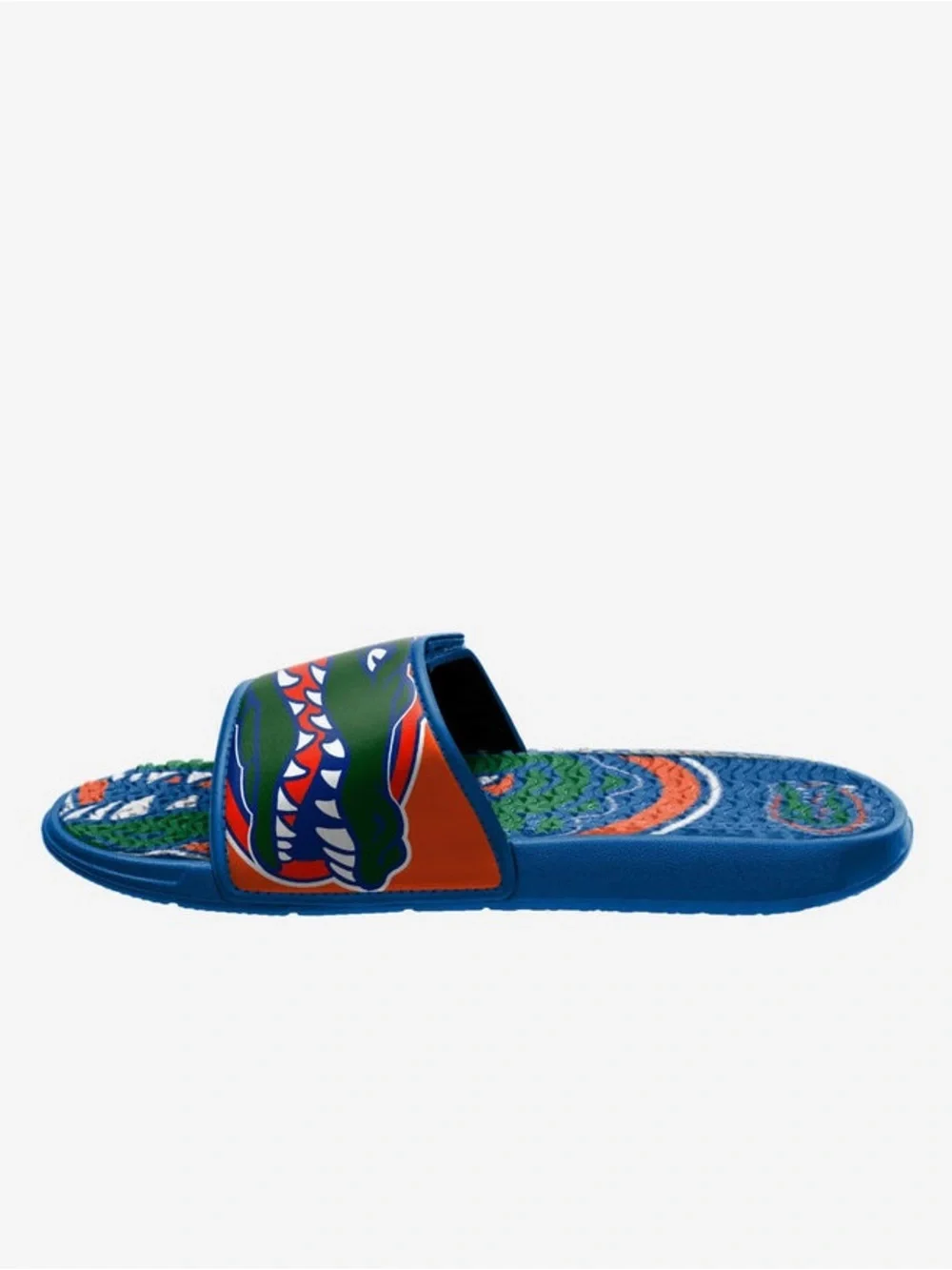 NWT Foco Florida Gators Colorblock Big Logo Gel Slide Size M/9-10 Men's